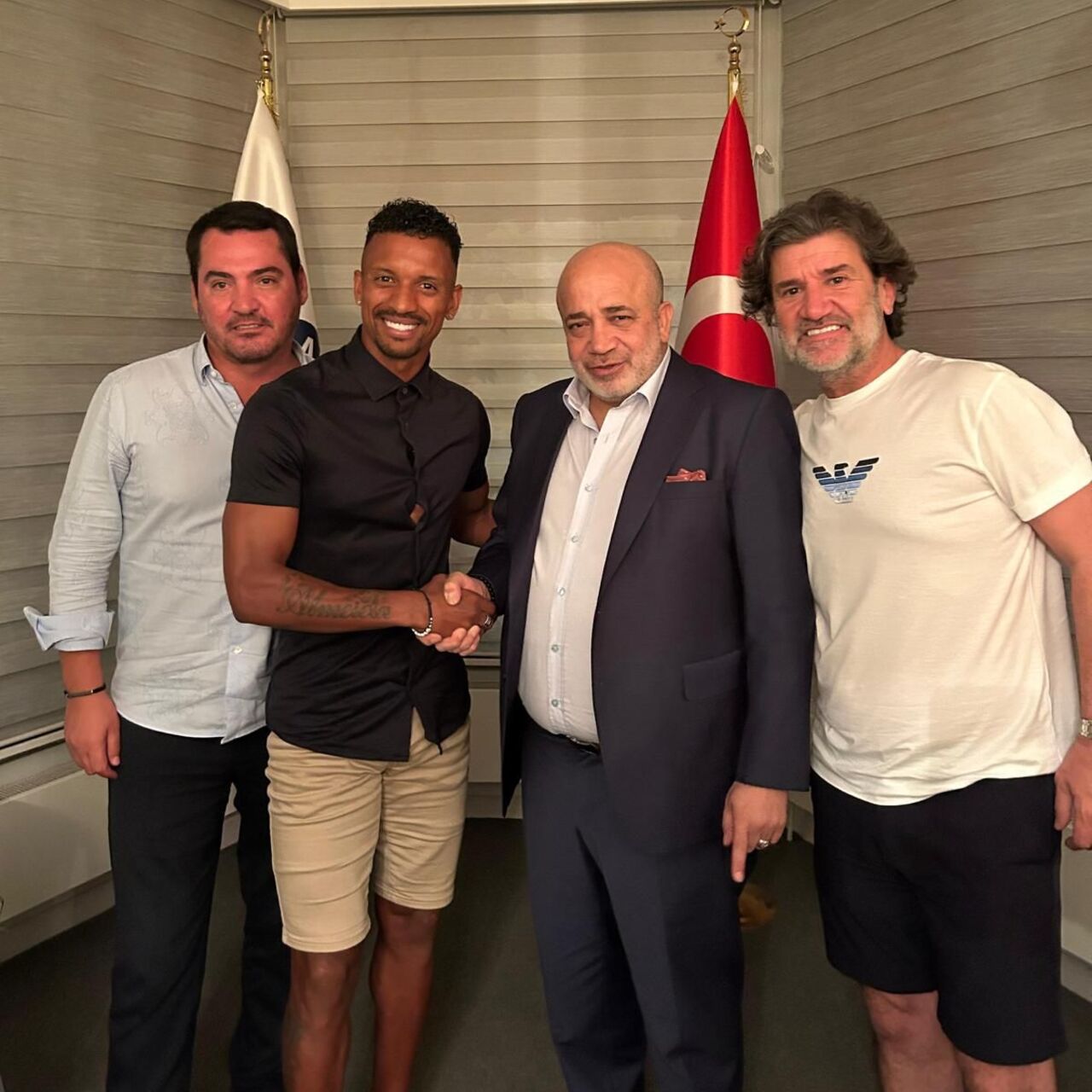 Luis Nani is at Adana Demirspor!