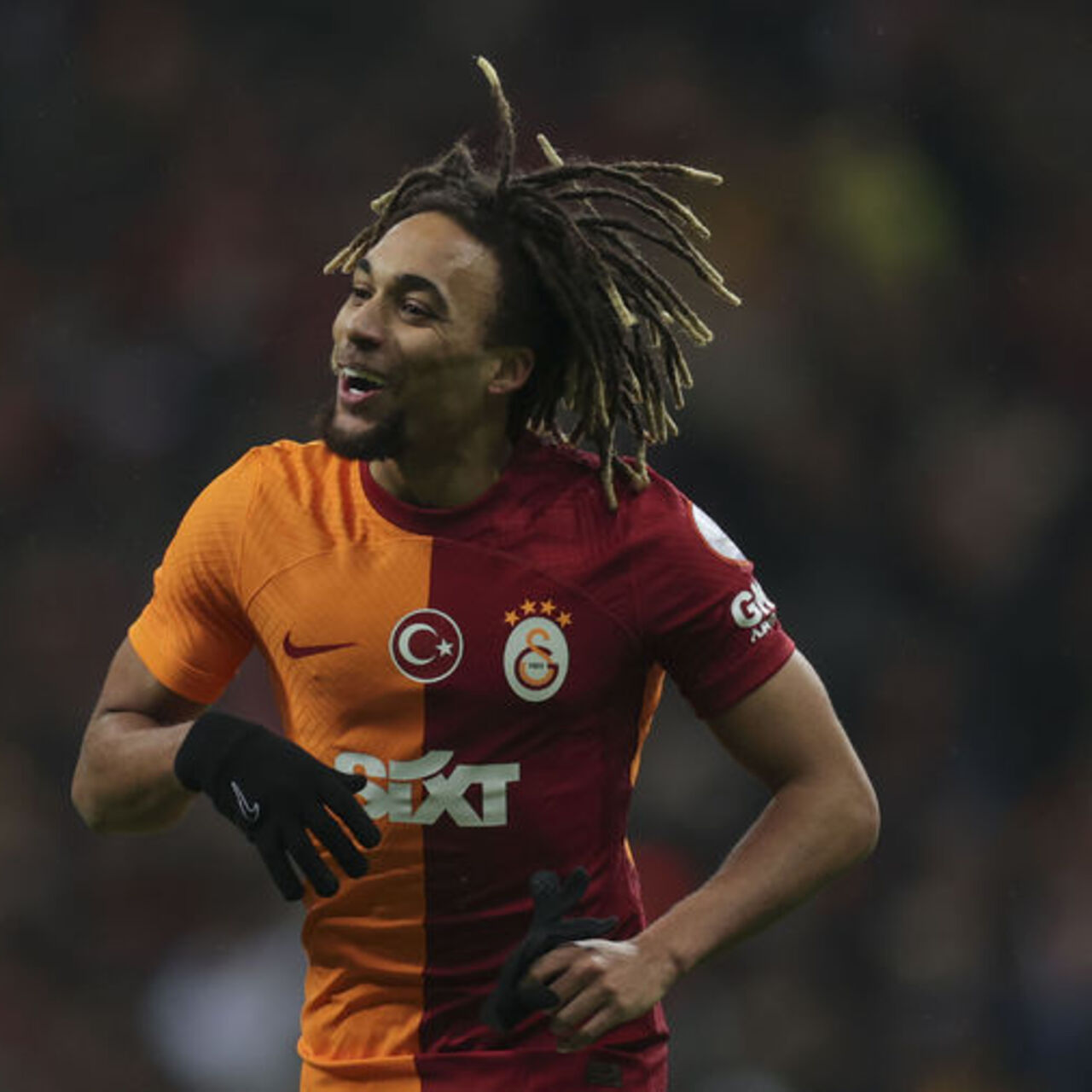 Galatasaray's Sacha Boey is in the squad after two games